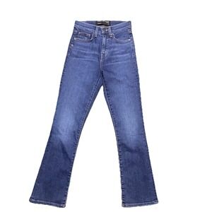 Veronica Beard Jeans Carly High Rise Kick Flare Jeans Blue Size 25